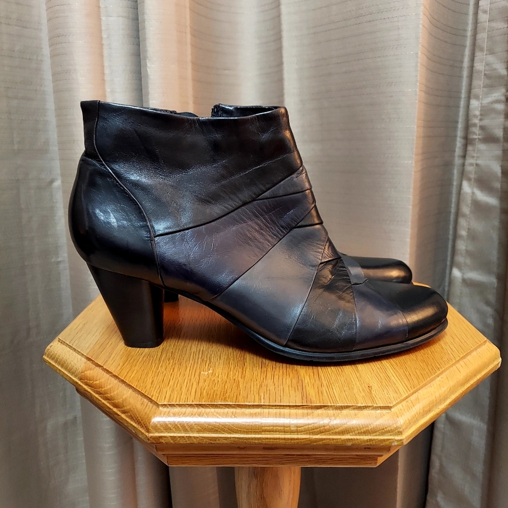 Regarde Le Ciel Patchwork Leather Boots Size 42 - Picture 3 of 14